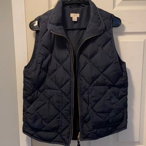 Jcrew navy vest